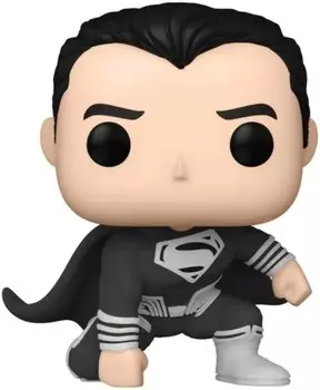 Фигурка Funko POP Movies: Zack Snyder`s Justice League – Superman Black Suit Exclusive (9,5 см)