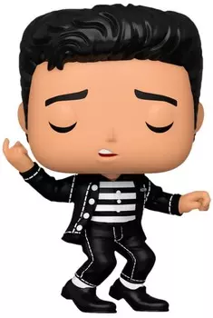 Фигурка Funko POP Rocks: Elvis Presley – Elvis Jailhouse Rock (9,5 см)