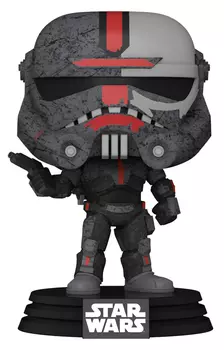 Фигурка Funko POP: Star Wars Bad Batch – Hunter Bobble-Head (9,5 см)