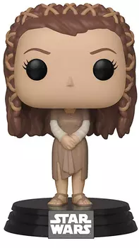 Фигурка Funko POP: Star Wars – Princess Leia Ewok Village Bobble-Head (9,5 см)