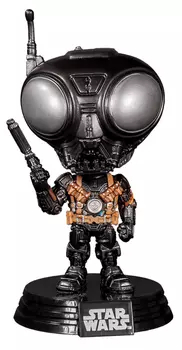 Фигурка Funko POP: Star Wars The Mandalorian – Q9-0 Bobble-Head (9,5 см)