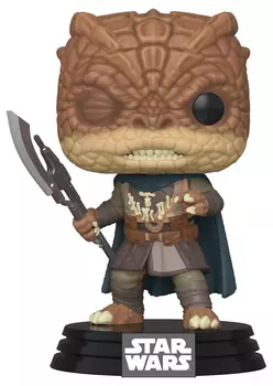 Фигурка Funko POP: Star Wars The Mandalorian – Trandoshan Thug Bobble-Head Exclusive (9,5 см)