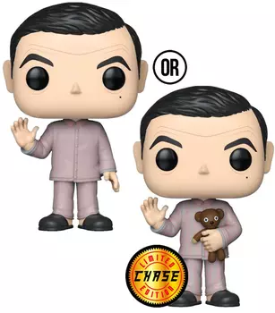 Фигурка Funko POP Television: Mr. Bean – Mr. Bean Pajamas – With Chase (9,5 см)