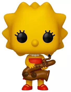 Фигурка Funko POP Television: The Simpsons – Lisa Simpson With Saxophone (9,5 см)