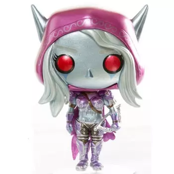 Фигурка Funko POP: World of Warcraft – Sylvanas Blizzard 30th Anniversary Metallic Exclusive (9,5 см)