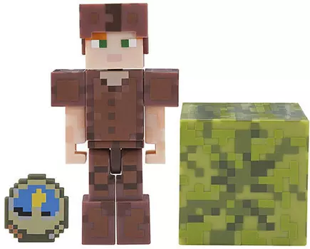Фигурка Minecraft Series 4: Alex In Leather Armor (8 см)