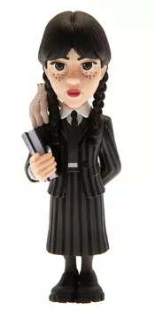 Фигурка Minix: Wednesday – Уэнсдей Аддамс и Вещь (12 см)