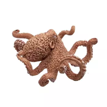 Фигурка Морская жизнь: Осьминог (оранжевый / черный) (M6026)