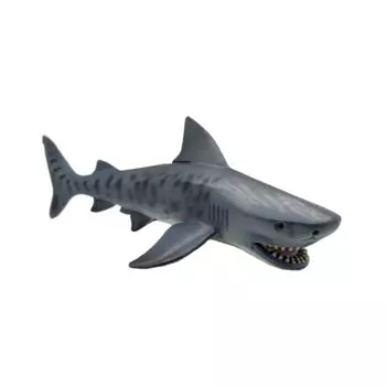 Фигурка Морская жизнь: Тигровая акула (серый / черный) (M6006)