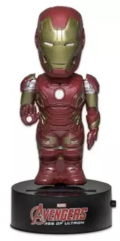 Фигурка NECA Avengers Age of Ultron: Body Knockers – Iron Man – на солнечной батарее (15 см)