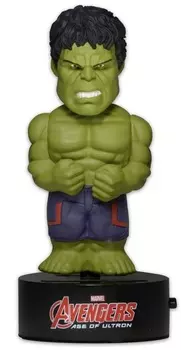 Фигурка NECA Avengers Age of Ultron: Body Knockers – Hulk – на солнечной батарее (15 см)