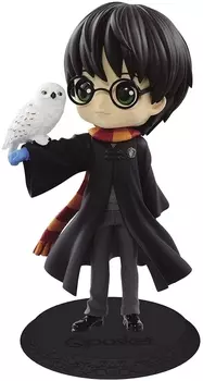 Фигурка Q Posket: Harry Potter – Harry Potter With Hedwig (14 см)