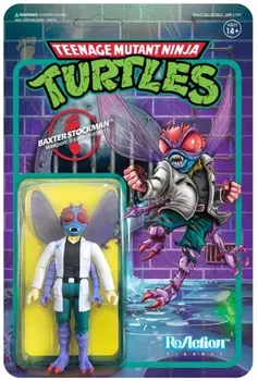 Фигурка ReAction Figure Teenage Mutant: Ninja Turtles – Wave 2 – Baxter Stockman (9 см)