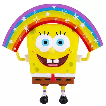 Фигурка Spongebob Squarepants – Spongebob Rainbow Memes Collection (20 см)