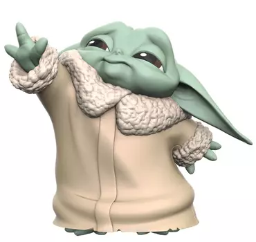 Фигурка Star Wars The Mandalorian: The Bounty Collection – The Child Force Moment (5,5 см)