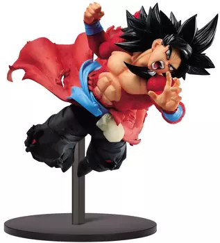 Фигурка Super Dragon Ball Heroes: 9th Anniversary Super Saiyan 4 Son Goku – Xeno (14 см)