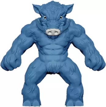 Фигурка-тянучка Stretcheezz: Кабан синий (14 см)