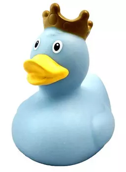 Фигурка Уточка Голубая в короне