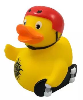 Фигурка Уточка Скейтбордер