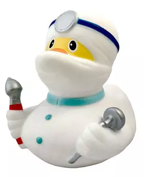 Фигурка Уточка Стоматолог