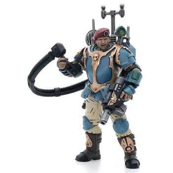 Фигурка Warhammer 40 000: Astra Militarum Tempestus Scions / Command – Squad 55th Kappic Eagles Vox Operator 1:18 (10,7 см)