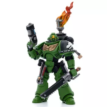 Фигурка Warhammer 40 000: Salamanders – Intercessors Sergeant Tsek'gan 1:18 (12,1 см)