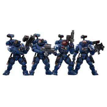 Фигурка Warhammer 40 000: Vanguard Space Marines – Ultramarines Incursors (4 шт.) 1:18 (12 см)