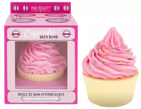Физзер для ванны Cupcake Pink – Розовый капкейк