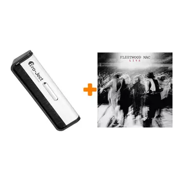 FLEETWOOD MAC Live 2LP + Щетка для LP Brush It Набор