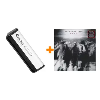 FLEETWOOD MAC Live LP + Щетка для LP Brush It Набор