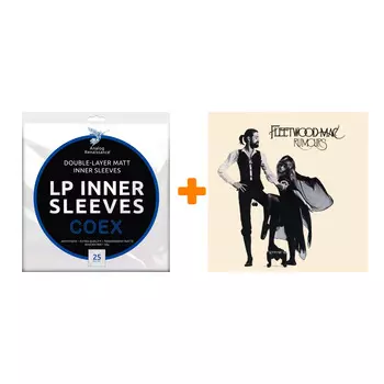 FLEETWOOD MAC Rumours LP + Конверты внутренние COEX для грампластинок 12" 25шт Набор