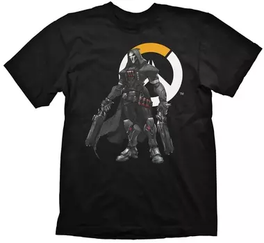 Футболка Overwatch: Reaper Logo (черная)