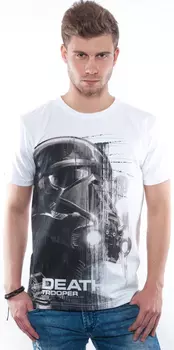 Футболка Star Wars Death Trooper (белая)