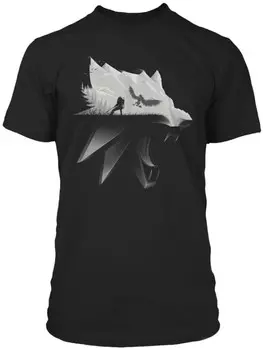 Футболка The Witcher: Wolf Silhouette
