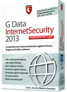 G Data Internet Security 2013 (1 ПК, 1 год) [Цифровая версия] (Цифровая версия)