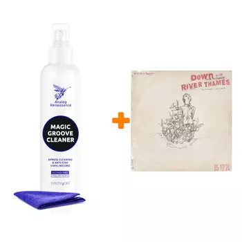 GALLAGHER LIAM Down By The River Thames Coloured Orange Vinyl 2LP + Спрей для очистки LP с микрофиброй 250мл Набор