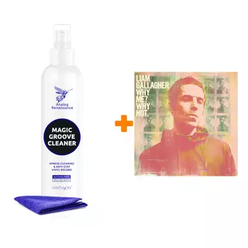 GALLAGHER LIAM Why Me? Why Not. LP + Спрей для очистки LP с микрофиброй 250мл Набор