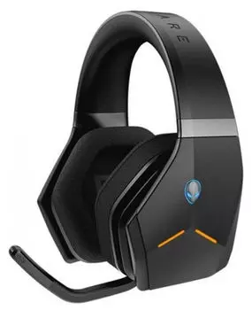 Гарнитура DELL Alienware Wireless Gaming Headset беспроводная игровая для PC (черный) (520-AANP)