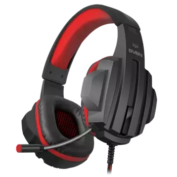 Гарнитура SVEN AP-G300MV игровая для PC (черный-красный)