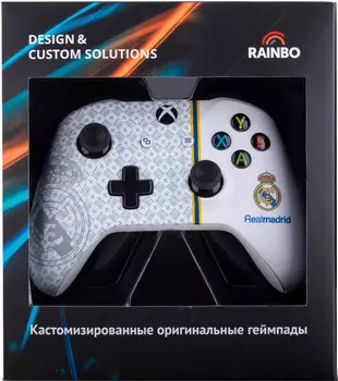 Геймпад для Xbox One беспроводной кастомизированный Real Madrid CF 1902 (RBW-XB037)