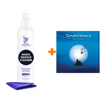 GILMOUR DAVID On An Island Limited Edition LP + Спрей для очистки LP с микрофиброй 250мл Набор