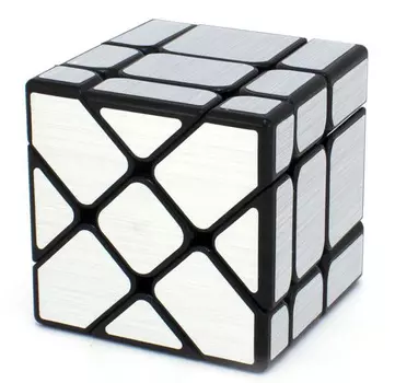 Головоломка Зеркальный кубик: Фишер (серебрянный)