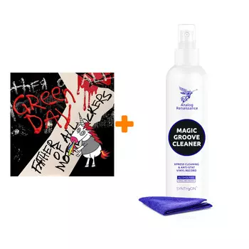 GREEN DAY Father Of All… LP + Спрей для очистки LP с микрофиброй 250мл Набор