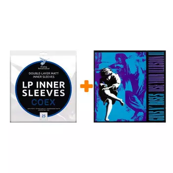 GUNS N ROSES Use Your Illusion II Remastered 2022 2LP + Конверты внутренние COEX для грампластинок 12" 25шт Набор