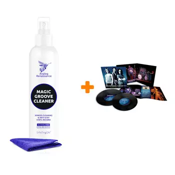 HENDRIX JIMI Los Angeles Forum - April 26, 1969 Deluxe Edition 2LP + Спрей для очистки LP с микрофиброй 250мл Набор