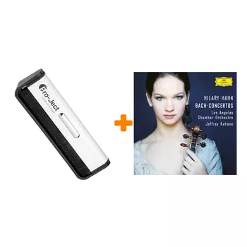 HILARY HAHN AND LOS ANGELES CHAMBER ORCHESTRA Bach Concertos LP + Щетка для LP Brush It Набор