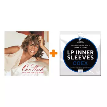 HOUSTON WHITNEY One Wish The Holiday Album LP + Конверты внутренние COEX для грампластинок 12" 25шт Набор