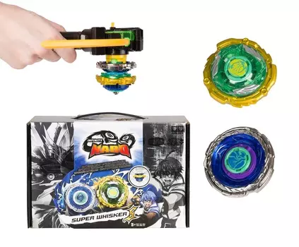 Игровой набор Infinity Nado: Волчок Крэк – Super Whisker