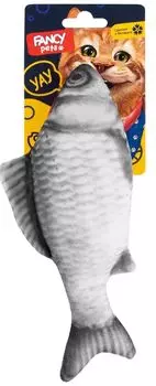 Игрушка для животных Рыба с кошачьей мятой