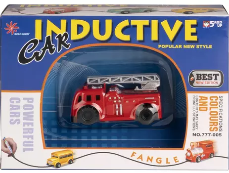 Игрушка индуктивная Робот Пожарная Машина (Blue Well: ZG-T8018-1)